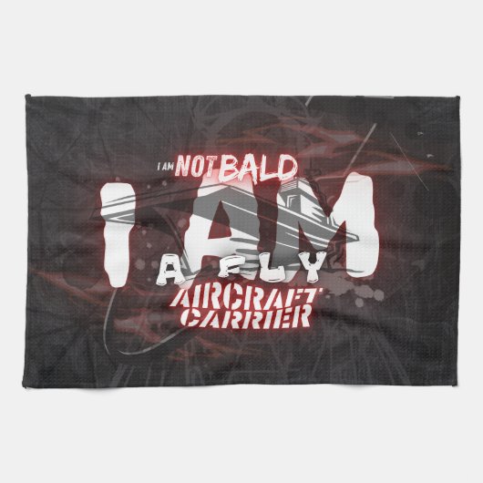 禿げていない、軍隊、軍隊 キッチンタオル (横)