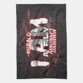 禿げていない、軍隊、軍隊 キッチンタオル (縦)