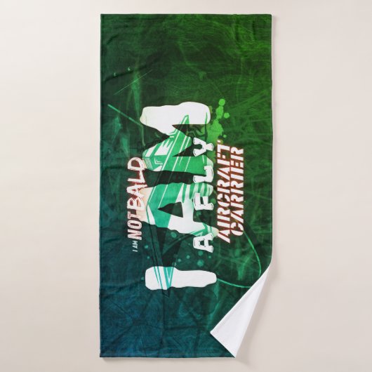 禿げていない、軍隊、軍隊 バスタオル (バスタオル)