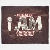 禿げていない、軍隊、軍隊 フリースブランケット (正面(横))