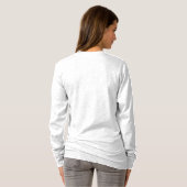 禿げるのが美しい |無毛の猫 Tシャツ (裏面フル)