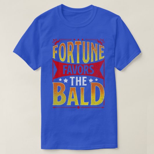 禿げ男の禿おもしろいげが好き Tシャツ (デザイン正面)