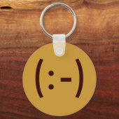 禿げ男 キーホルダー (正面)