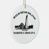 禿げ頭の島 セラミックオーナメント (右)