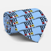 禿げ頭の島 ネクタイ (ロール)