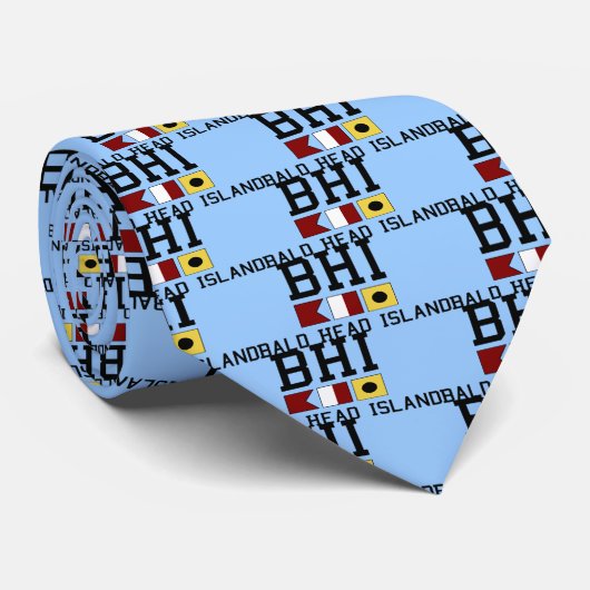 禿げ頭の島 ネクタイ (ロール)