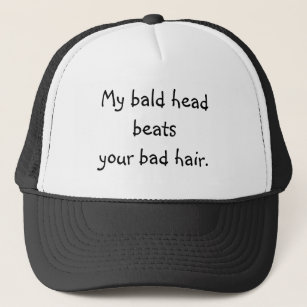 禿げ頭の帽子 キャップ