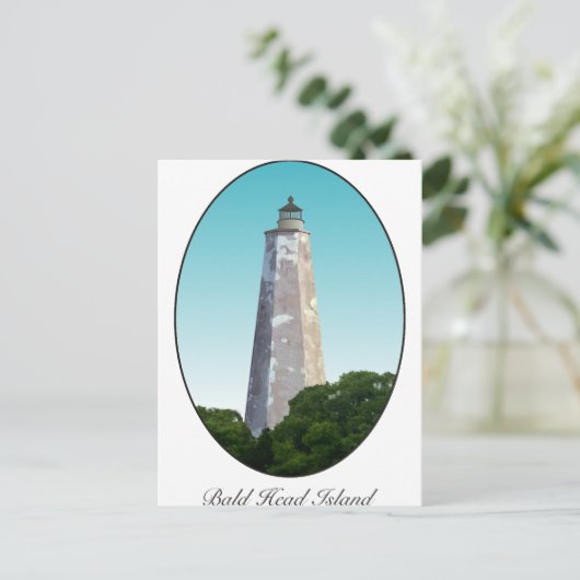 禿げ頭 ポストカード (スタンド正面)