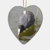 禿頭のCoot セラミックオーナメント (左)