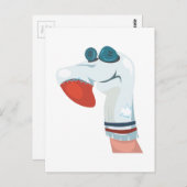 禿頭 ポストカード (正面/裏面)