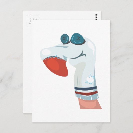 禿頭 ポストカード (正面/裏面)