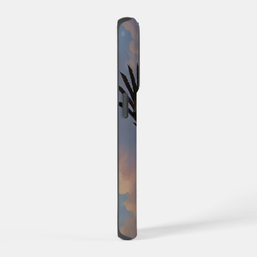 . .禿鷲が鮭を釣る iPhoneケース (右側面)