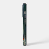 . .禿鷲が鮭を釣る iPhoneケース (左側面)