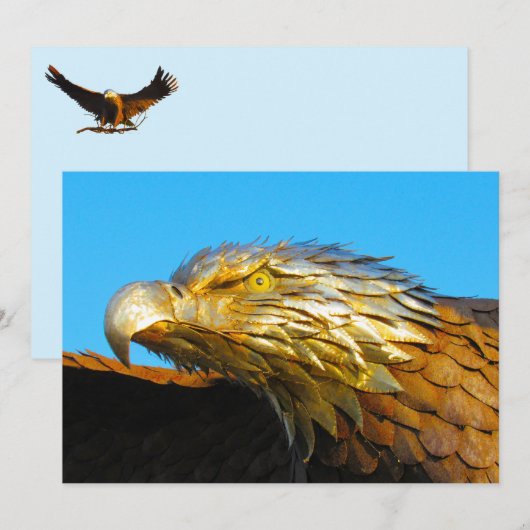 禿鷲の像 (正面/裏面)