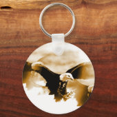 禿鷲の着陸 キーホルダー (正面)