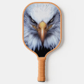 禿鷹素晴らしが下を凝視する ピックルボールラケット (裏面)