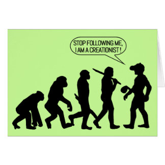 私ありますCreationistが私に続くことを止めて下さい!