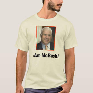 私ありますMcBush Tシャツ