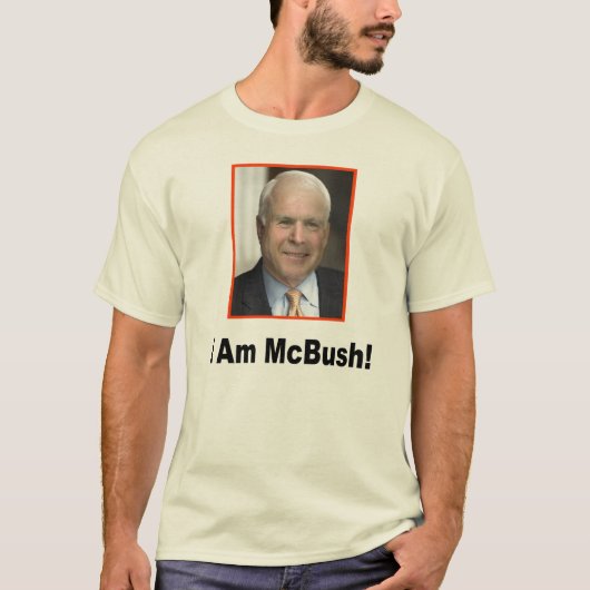私ありますMcBush Tシャツ (正面)