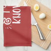 私いけなは聖降誕祭を知っておもしろいいる キッチンタオル (四つ折り)