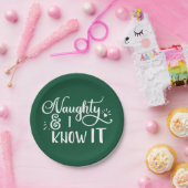 私いけなは聖降誕祭を知っておもしろいいる ペーパープレート (パーティー)