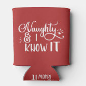 私いけなは聖降誕祭を知っておもしろいいる 缶クーラー (裏面)