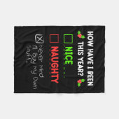 私いけなは自分の買物ファン フリースブランケット (正面(横))