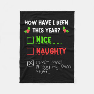 私いけなは自分の買物ファン フリースブランケット