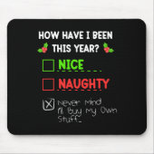 私いけなは自分の買物ファン マウスパッド (正面)