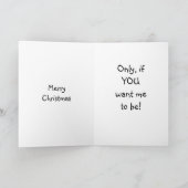 私いけな?私にもしクリスマスを迎えたい シーズンカード (内部)