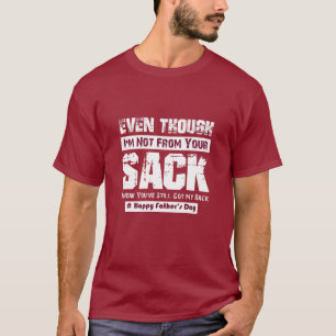 私おもしろいがカッコいいあなたの袋から出ていないのに Tシャツ