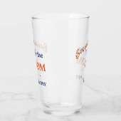 私おもしろいがママ タンブラーグラス (左)