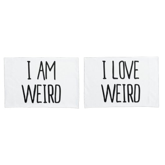 私おもしろいが愛するカップルの枕のケースセット風変わり 枕カバー (フロントセット)