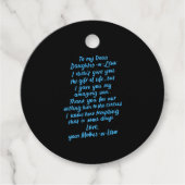 私おもしろいの義理の娘親愛に義理の娘 フェイバータグ (正面)