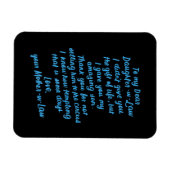 私おもしろいの義理の娘親愛に義理の娘 マグネット (横)