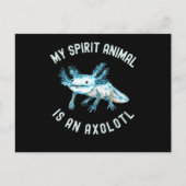 私おもしろいの霊獣はアクソロテル ポストカード (正面)