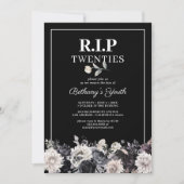 私おもしろいの30歳の誕生日パーティーの死 招待状 (正面)