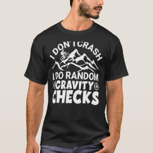 私おもしろいはクラッシュしないランダムな重力ほっぺのマウス Tシャツ