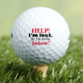 私おもしろいはゴ失ったルパーソナライズされたボール ゴルフボール