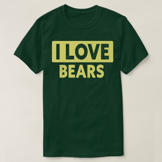 私おもしろいはベアーズプレミアムが大好き Tシャツ (デザイン正面)
