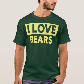 私おもしろいはベアーズプレミアムが大好き Tシャツ