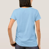 私おもしろいは刺す安定能がある黒猫 Tシャツ (裏面)