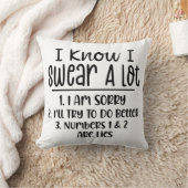 私おもしろいは多くを誓う クッション (ブランケット)