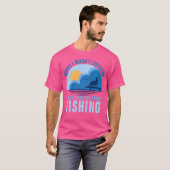 私おもしろいは彼の聞Abouで考えすまない Tシャツ (正面フル)