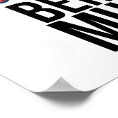 私おもしろいは恋しく思お前がイチゴと多くのデザインを持っている ポスター (角)