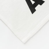 私おもしろいは本当にポテトだ フリースブランケット (角)