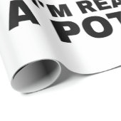 私おもしろいは本当にポテトだ ラッピングペーパー (ロールコーナー)