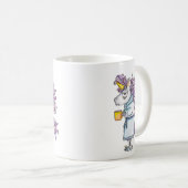 私おもしろいは気にコーヒーが欲しい日を決めないで コーヒーマグカップ (正面右)