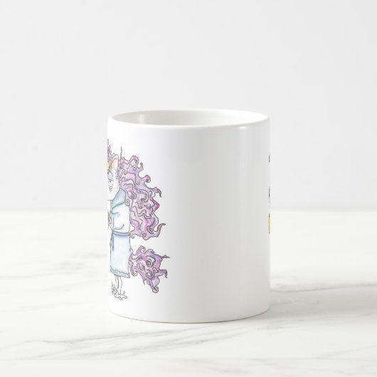 私おもしろいは気にコーヒーが欲しい日を決めないで コーヒーマグカップ (中央)