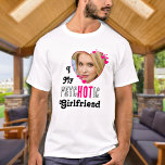 私おもしろいは私の熱いガールフレンドの写パーソナライズされた真が好き Tシャツ<br><div class="desc">彼氏をユニーク示すおもしろいと方法を探して気にこのバンタインの日？私たちの'私は私のサイクHOTicガールフレンド'のTシャツ以上に見なさい！このスタイリッシュトレンディーティーは可愛いハートフレームとピンクよくはしゃぐのハートを備え、あなたの愛を披露する完璧な方法を作る。クラシック「I Love My HOT Giral」のTシャツに歪みが生じ、このデザインはよくはしゃぐtouchを付け加えユーモアのあるる。「psycHOTic」という言葉は、おもしろい的な方法で彼氏を愛し、彼を良い笑い与えに誘う。このTシャツは10代から若い大人に最適で、ガールフレンドからボーイフレンドへの素晴らしバレンタインデーのプレゼントに作る。あなたは可愛い物を探すスタイリッシュか、少しだけ違うでも、このTシャツは必ず声明を出す。なぜ待つ？今日は私のサイクHOTicガールフレンドのTシャツが大好き注文して、あなたのボーイフレンドを見せなさい気によ!</div>